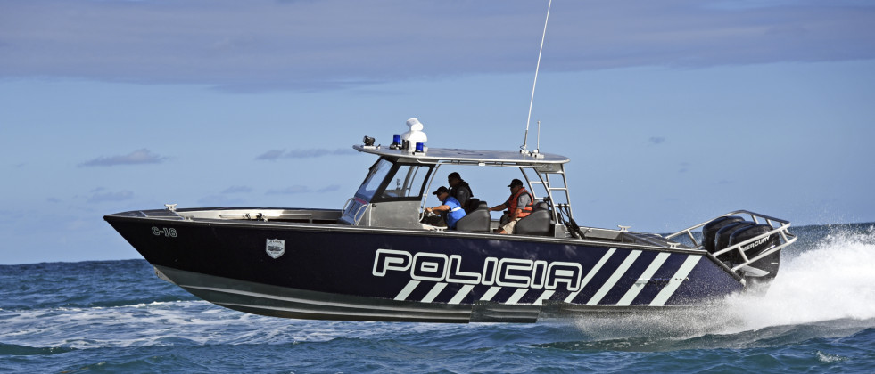 PuertoRico Policia 36 Fearless Metal Shark